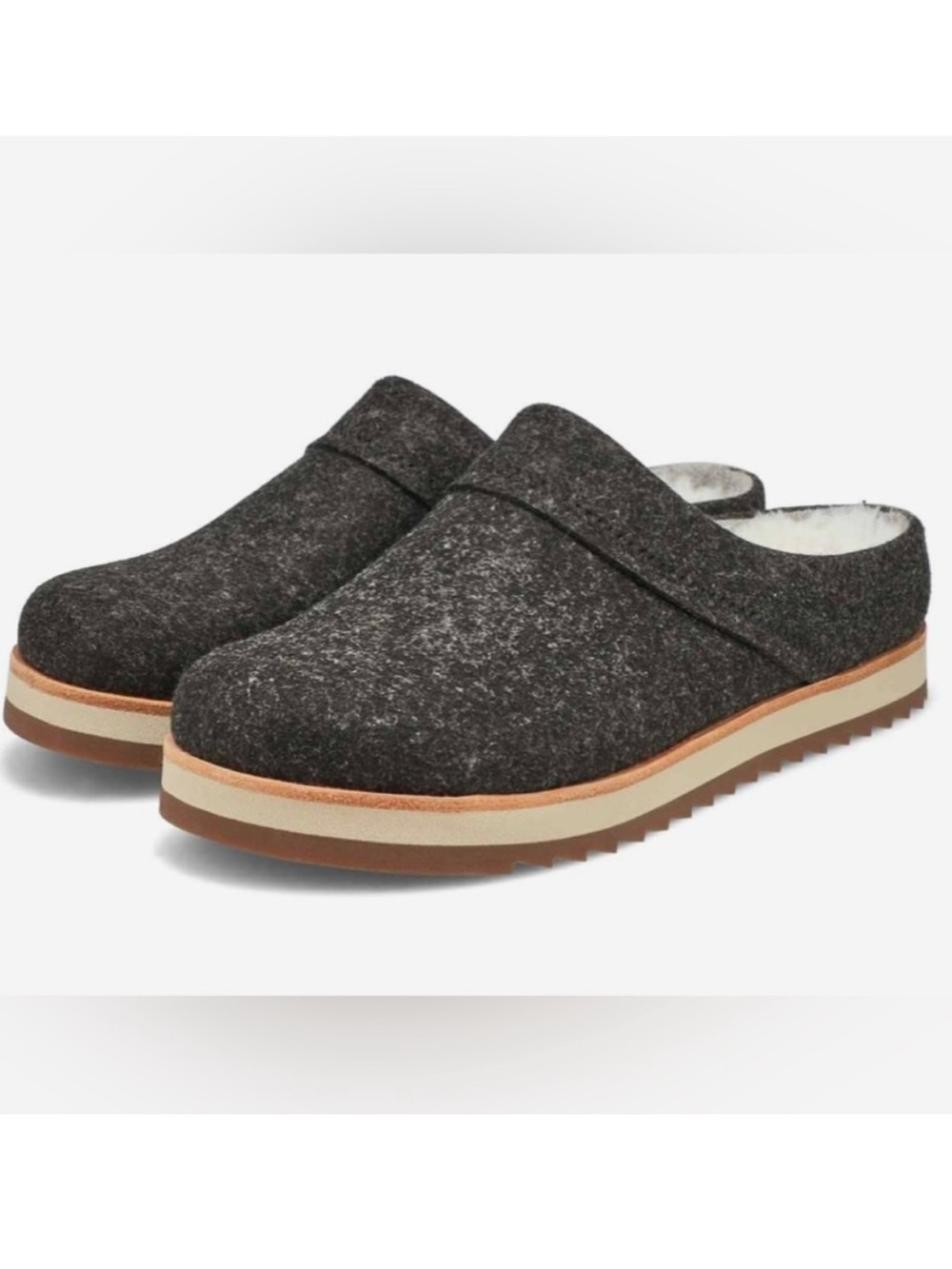 Merrell Juno wool clogs in dark grey size 10